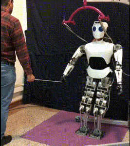 Surena-V humanoid walking experiment